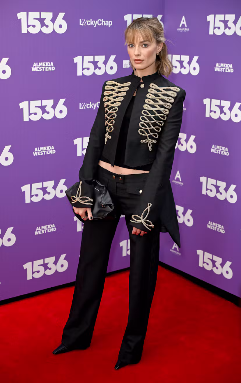 LONDON, ENGLAND - MAY 12: Margot Robbie attends the 
