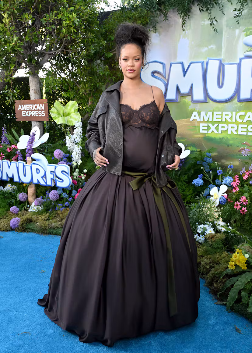 LOS ANGELES, CALIFORNIA - JULY 13: Rihanna attends the Los Angeles Premiere of Paramount Pictures “S...