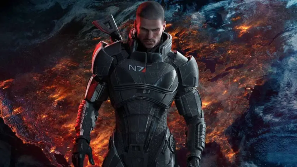 Shepard in Mass Effect 3