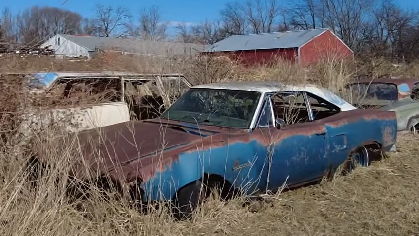 Mopar City junkyard in Oregon, Illinois