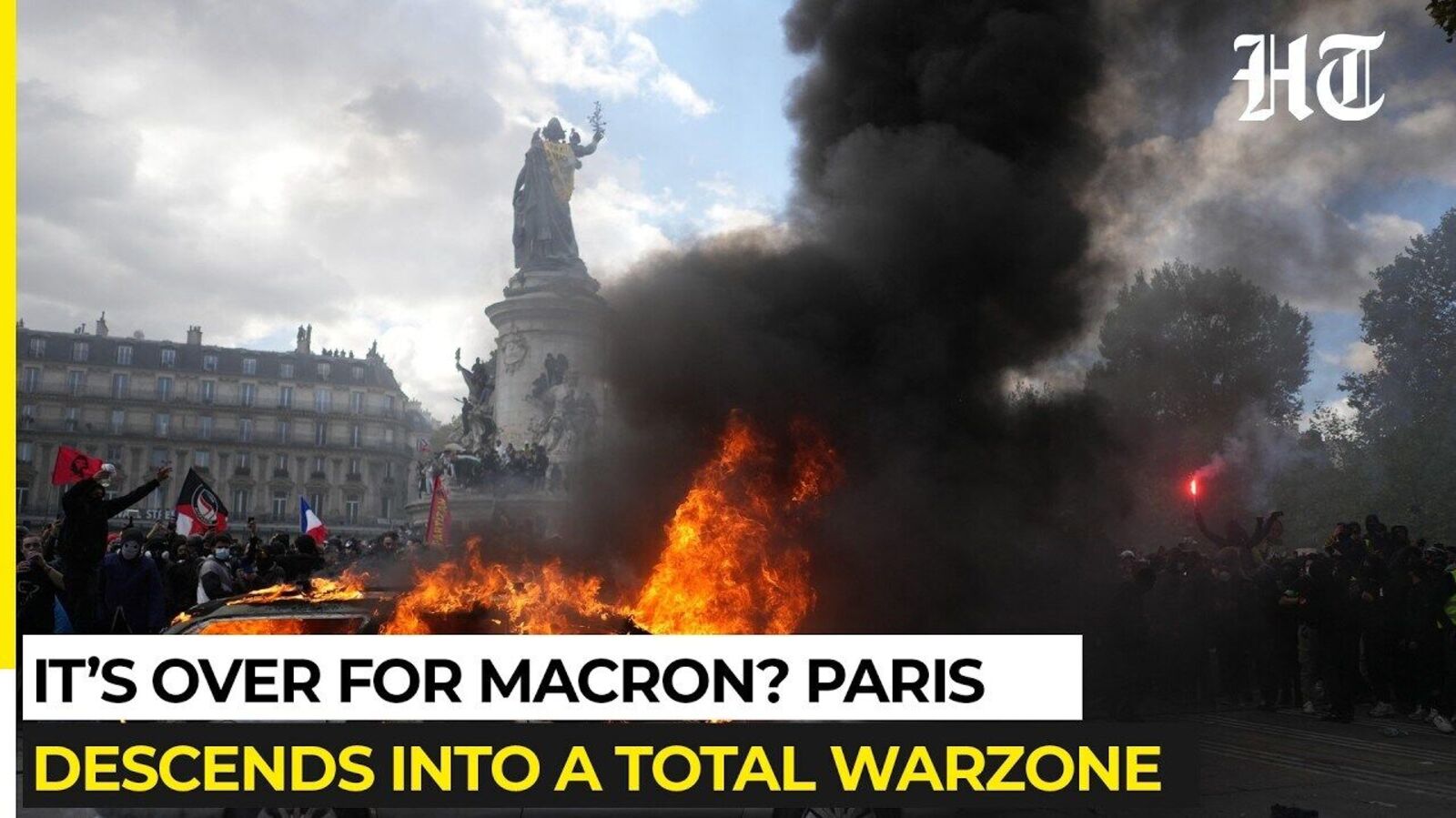 France Protests: Cars torched, shops looted as police arrest 272 demonstrators