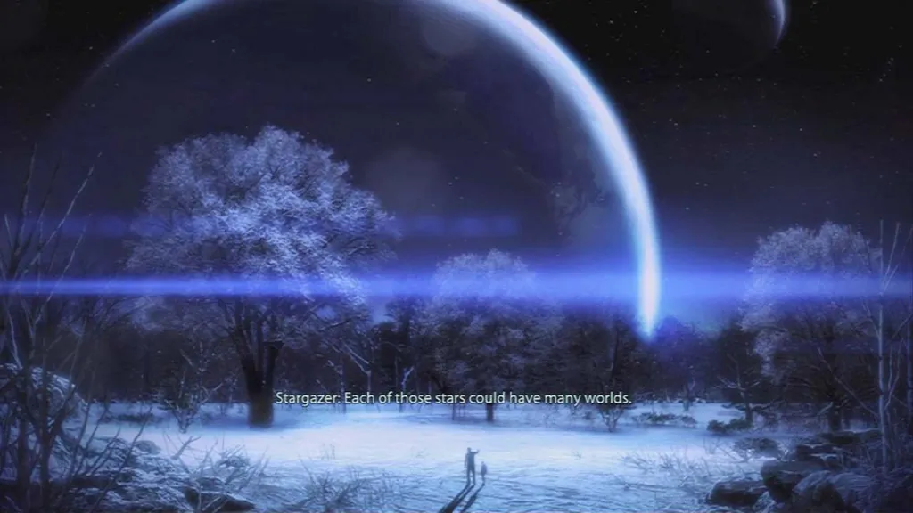 The final shot of the Mass Effect trilogy