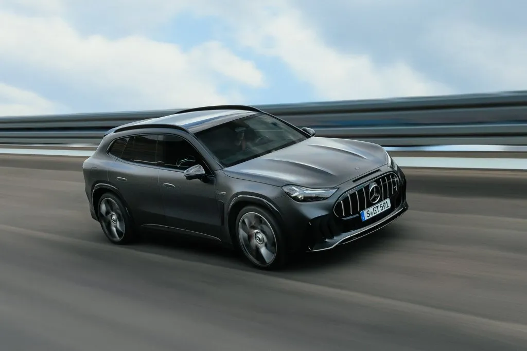 Mercedes-AMG GT 63 SUV on track