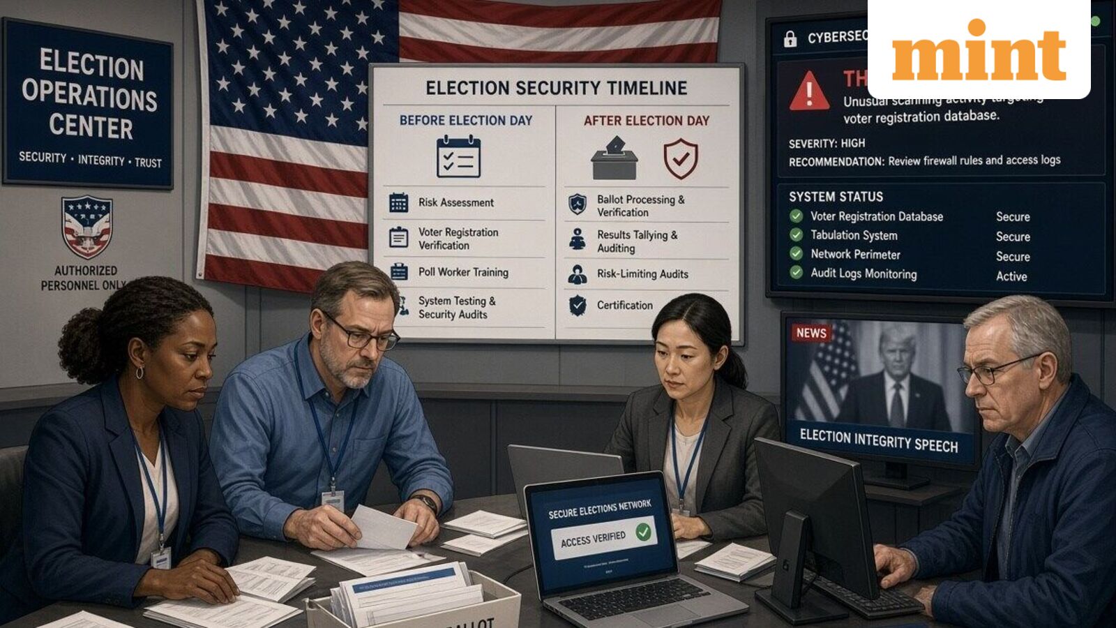 United States midterm elections: What political election officials fear Trump might do before and after Political election Day