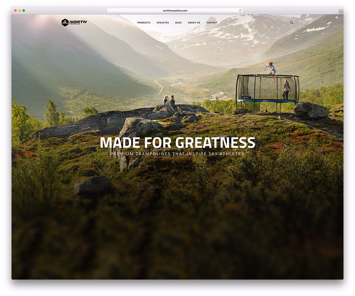northtrampoline-ecommerce-website-example