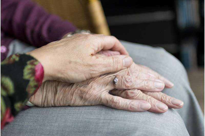 Credit: Pixabay/CC0 Public Domain old hands comfort