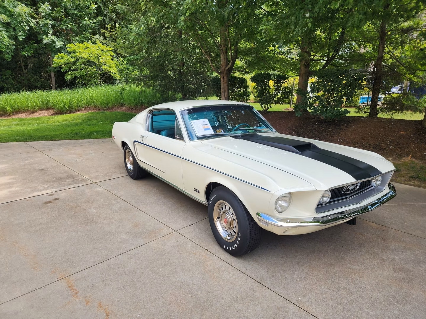 One-of-One 1968 Mustang GT Fastback 428 Cobra Jet With 4.30 Gears Forced To Leave Private Collection