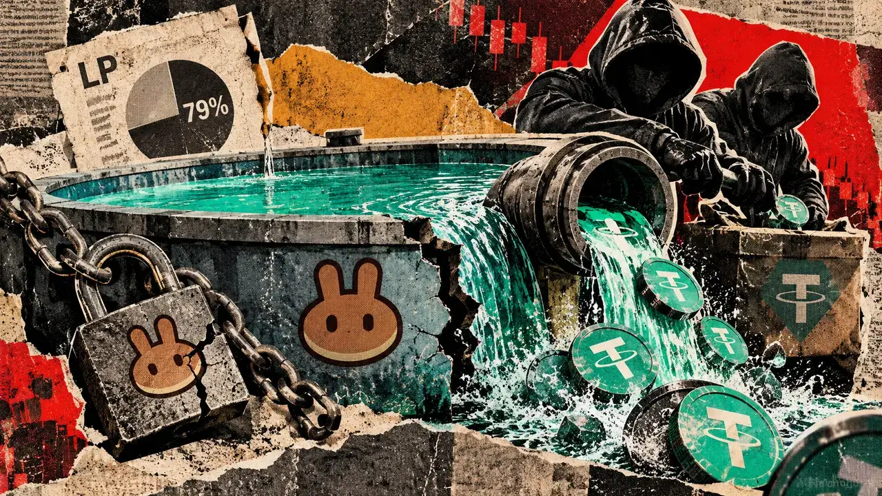 PancakeSwap pool drain bypassed burned LP receipts