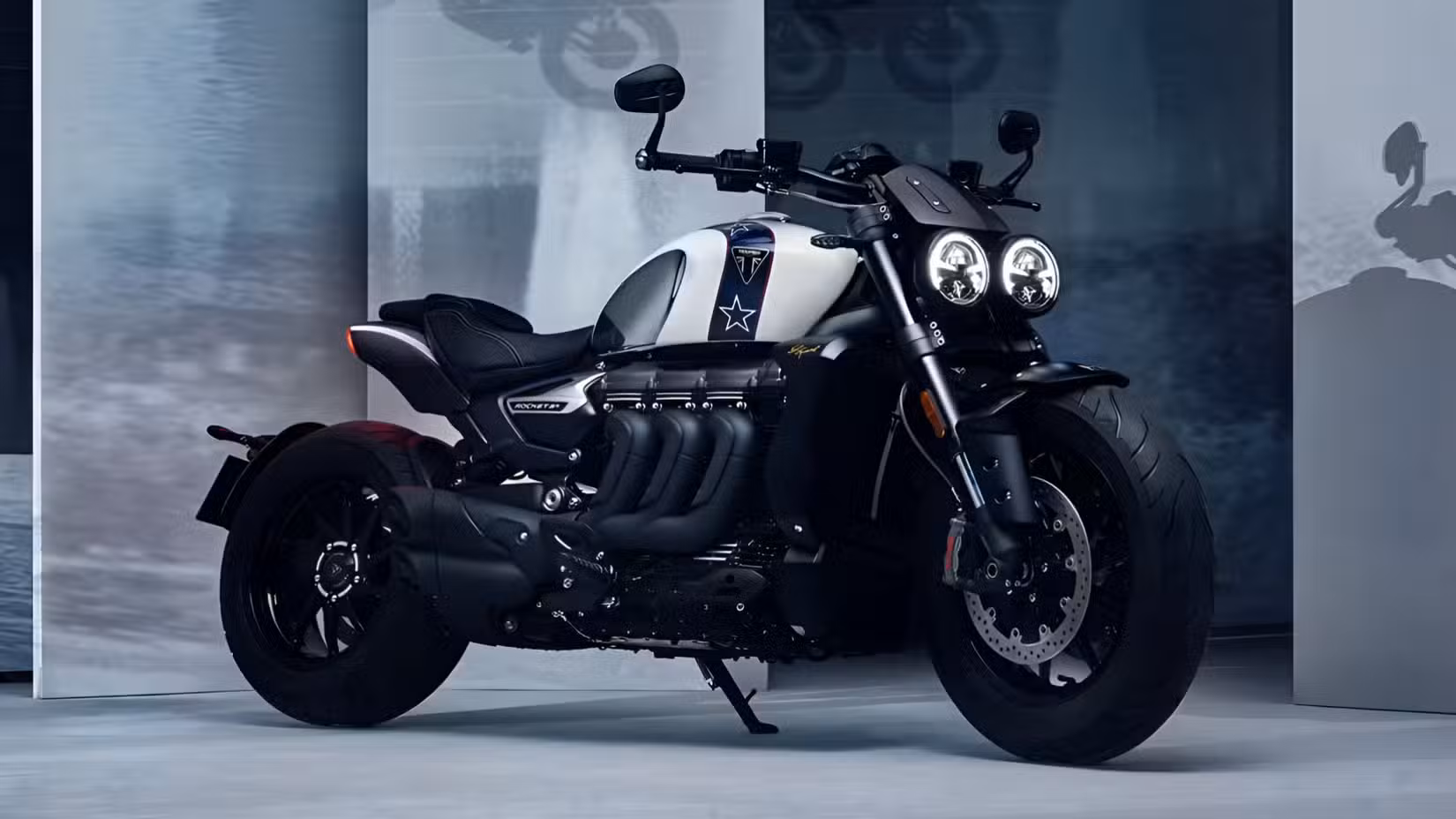 Triumph Rocket 3 R Evel Knievel Limited Edition motorcycle hd wallpaper