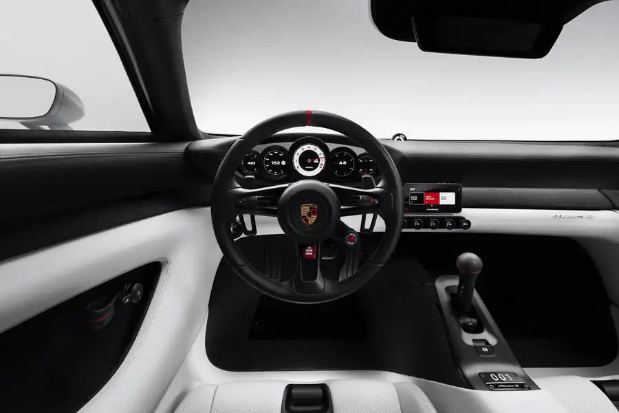 Porsche Mission S interior