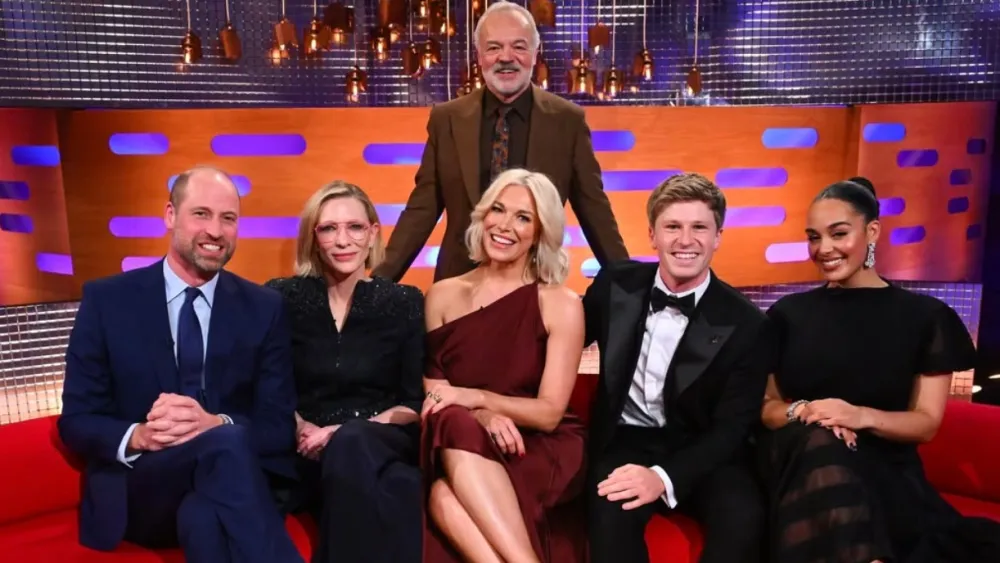 Prince William Talks Christopher Nolan, Traitors on Graham Norton Show