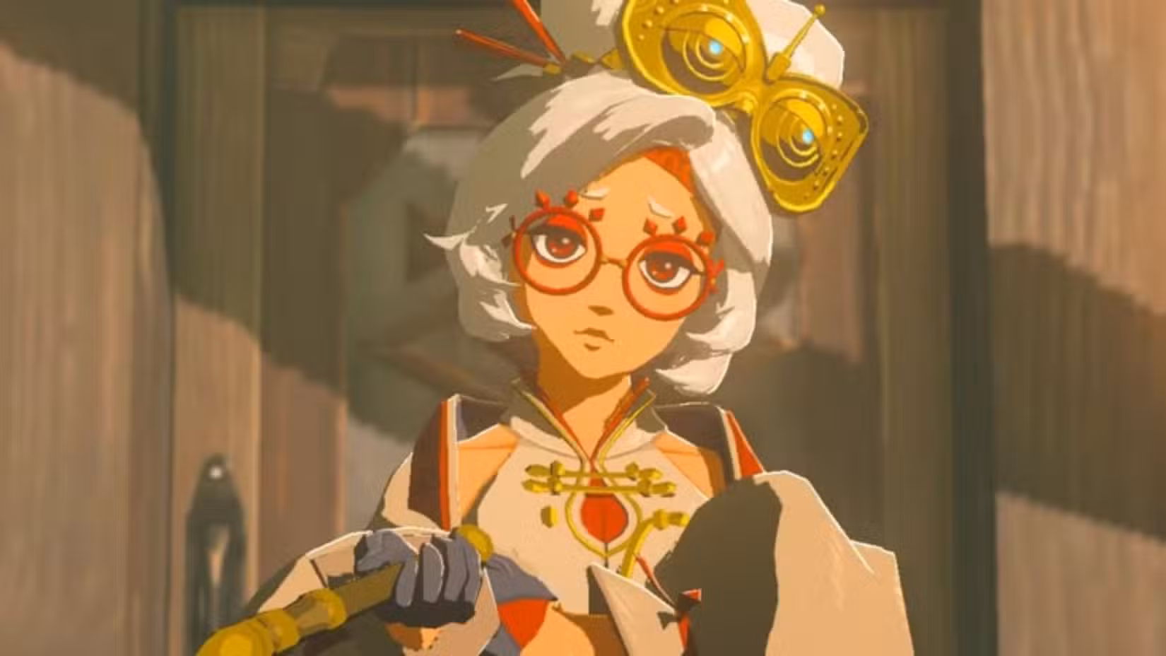 Purah in Zelda Tears of the Kingdom