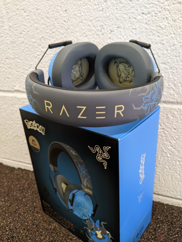 Razer Lucario Blackshark V3 X Hyperspeed Pokemon Headset Reminds Me of Aura Sphere
