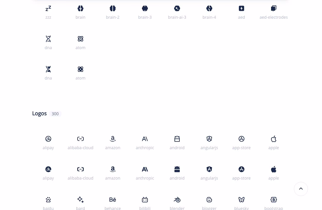Remix Icon logo icons