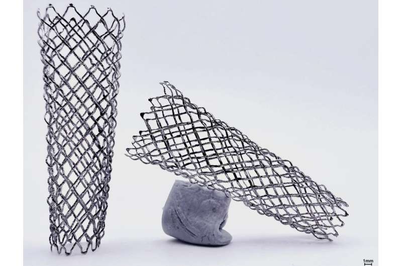 Researchers Develop 3D Printing Method to Create Personalised Superelastic Minimally Invasive Nitinol Vascular Devices