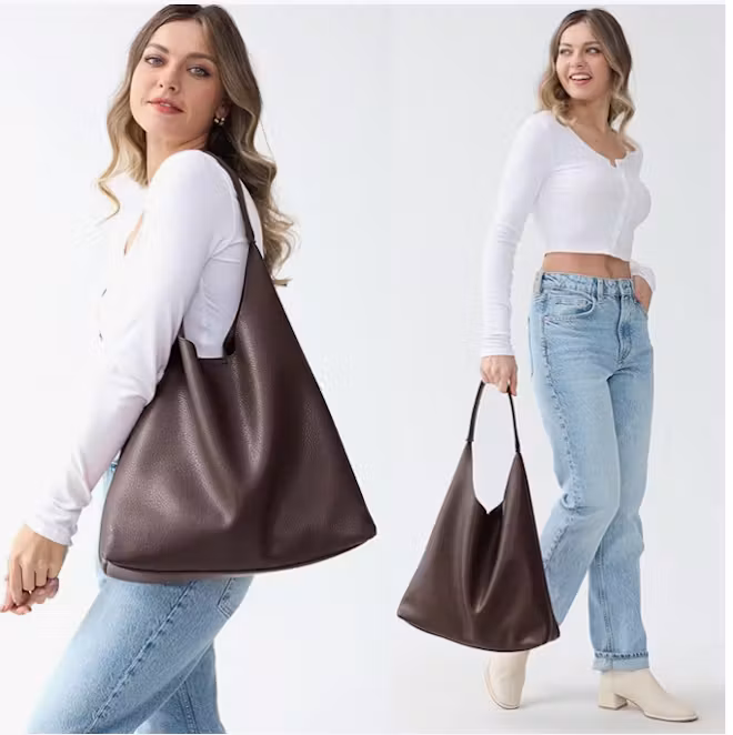 HOXIS Slouchy Tote Bag