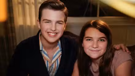 Sheldon and Missy in Young Sheldon