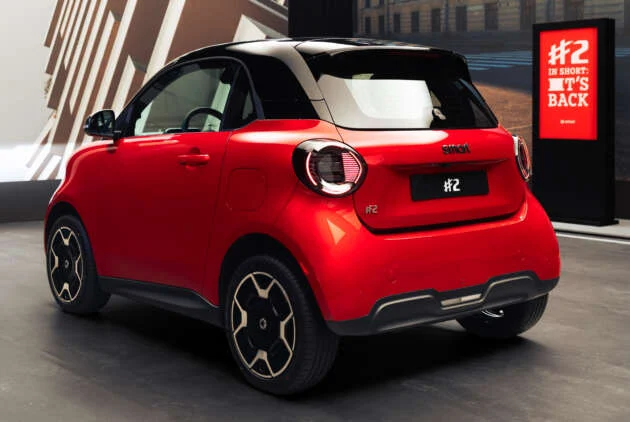 smart #2 – EV fortwo successor finally debuts; just 2,746 mm long and 82 PS but with up to 290 km WLTP range