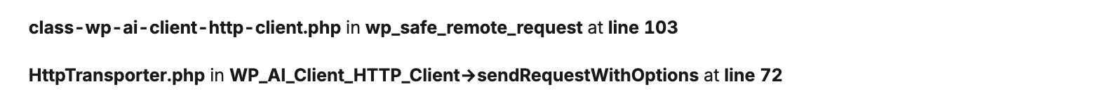 Handing off to the HTTP transport layer.