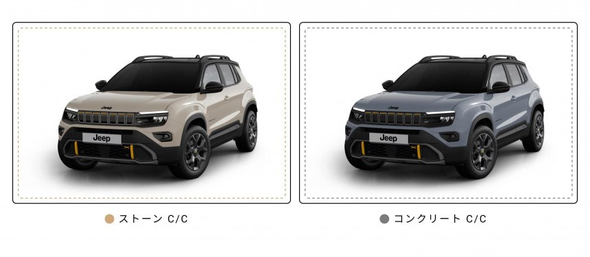 2027 Jeep Avenger 4xe Hybrid Edition X for Japan