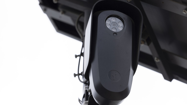Flock surveillance camera