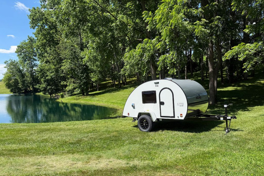 The 2027 TAG XL Lite is the latest addition to the TAG series of teardrop trailers from nuCamp