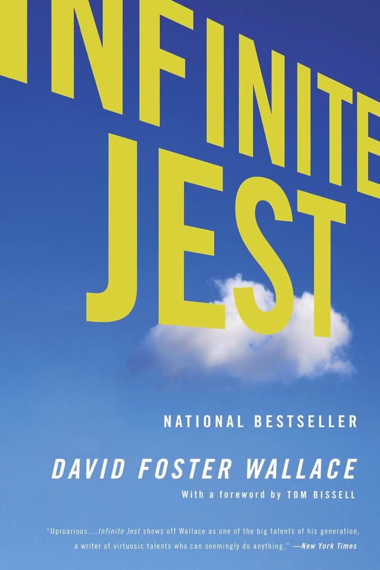 The cover of Infinite Jest by David Foster Wallace