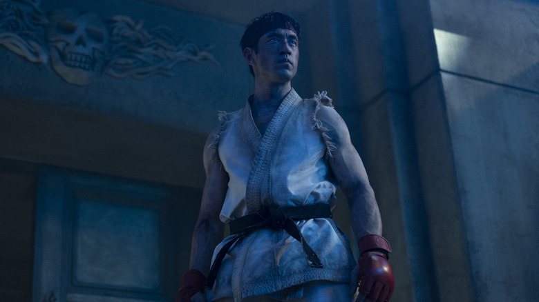 Ryu strikes a pose in Street Fighter