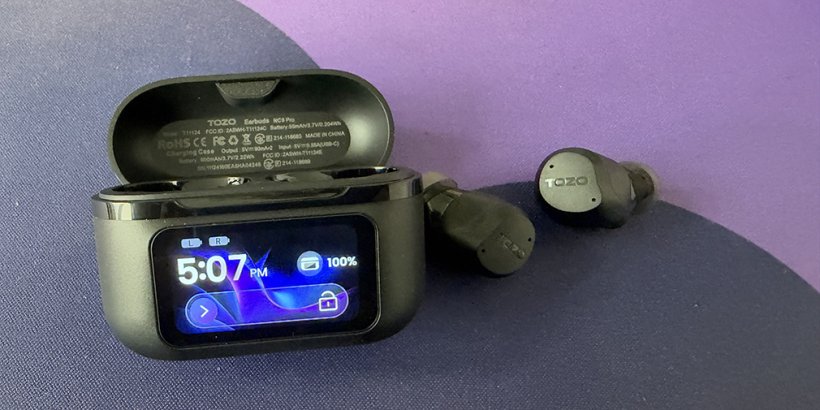 Case with the touch screen in the TOZO NC9