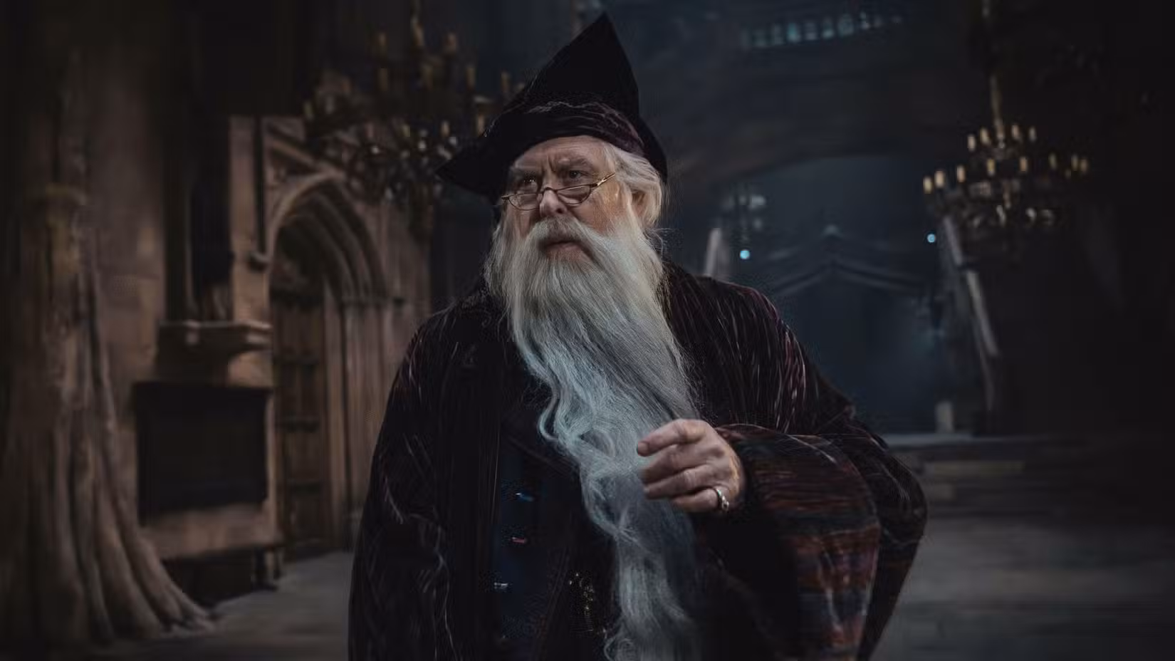 John Lithgow as Dumbledore in HBO's Harry Potter
