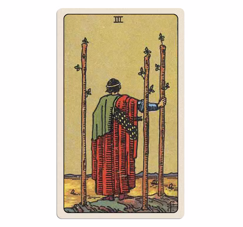 Three Of Wands tarot card