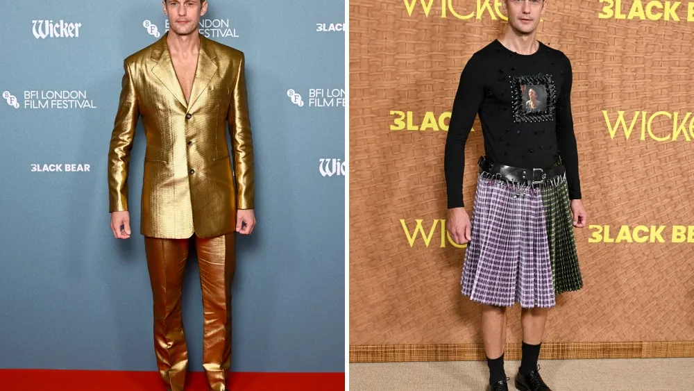 Alexander Skarsgård on His ‘Wicker’ Red Carpet Looks