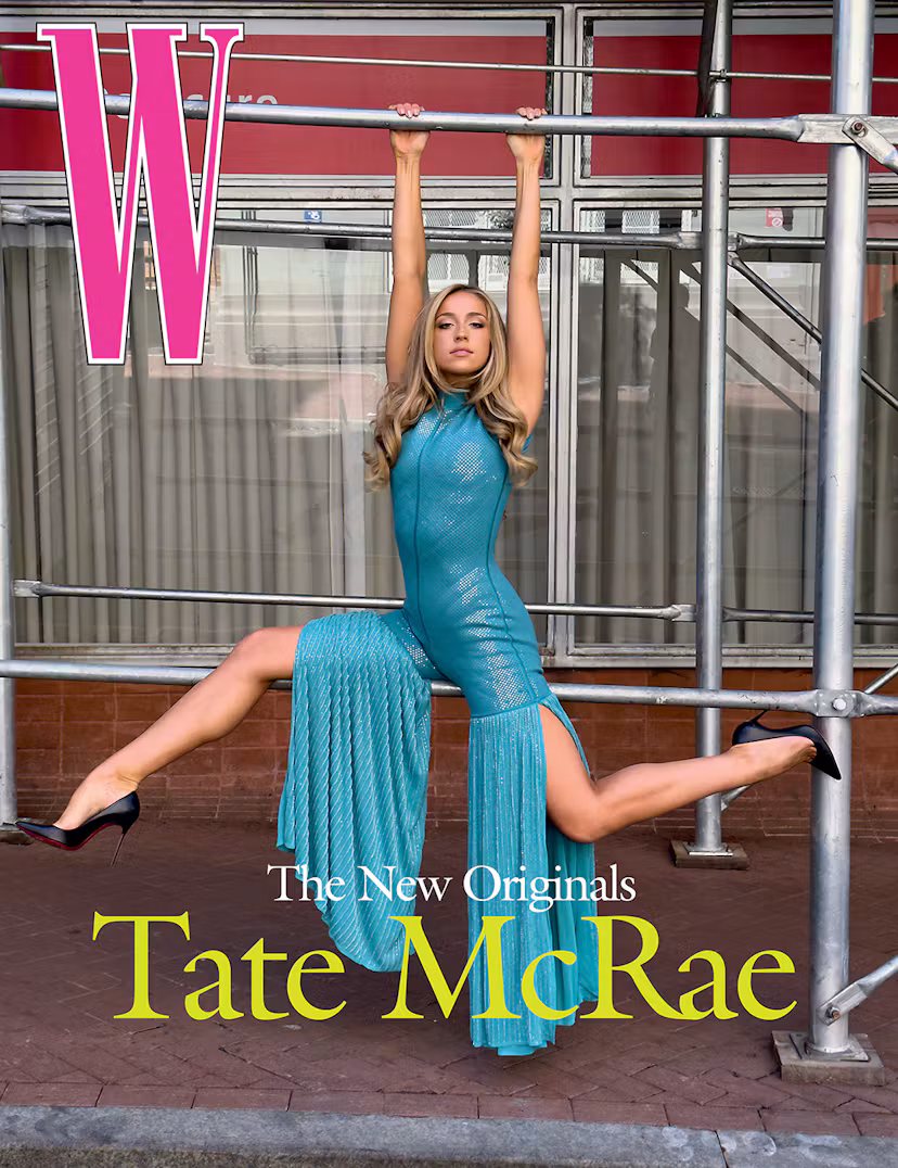 Tate McRae's W cover. 
