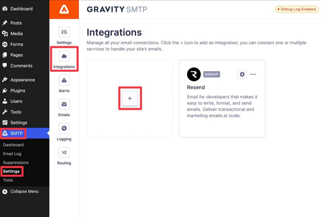 Add integration