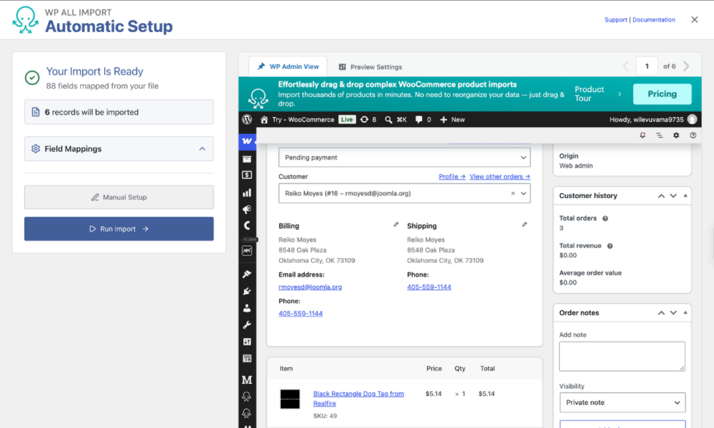 wp-all-import-automatic-setup-import-frontend-preview