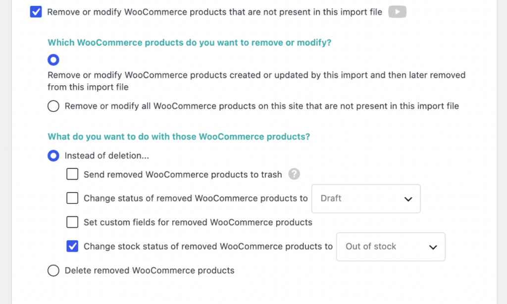 wp-all-import-remove-or-modify-woocommerce-import-settings-option