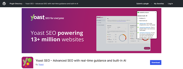 yoast seo plugin