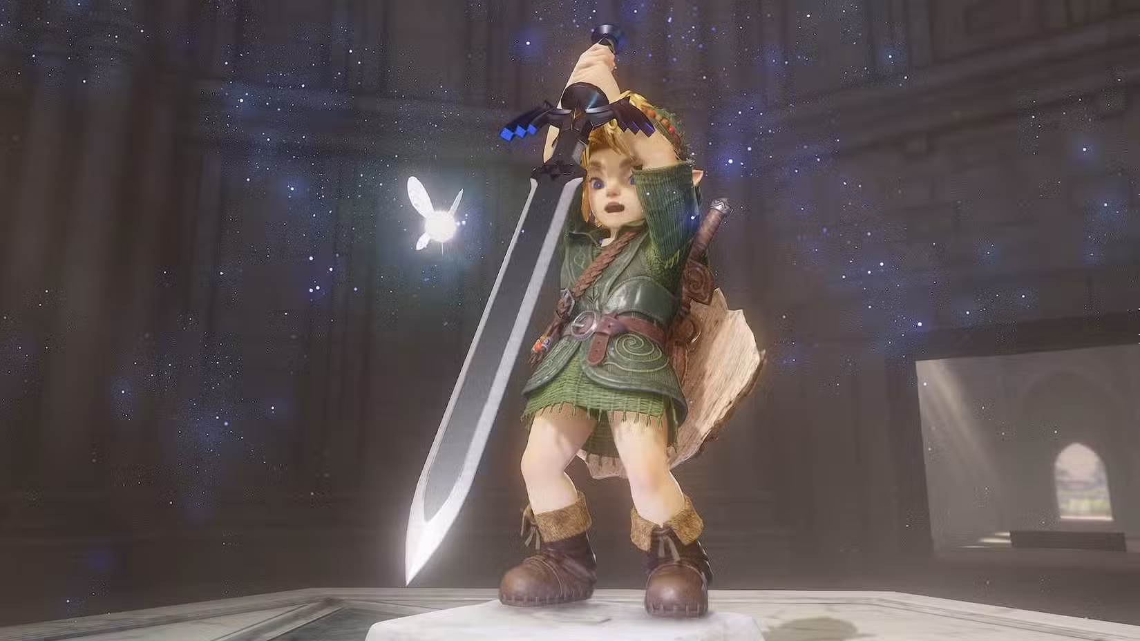 Zelda Young Link With Sword