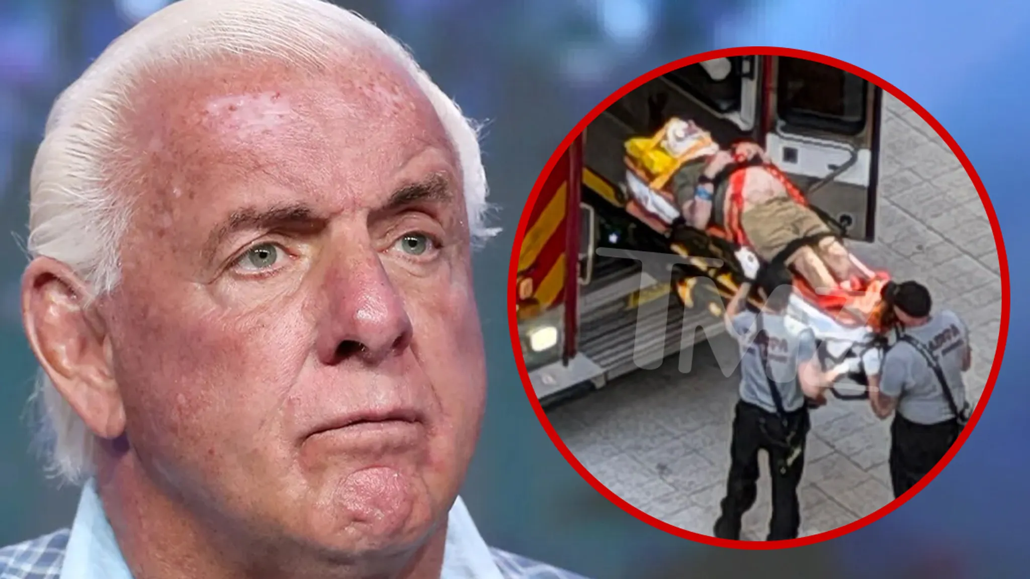 Ric Flair Rushed to Hospital After Falling Outside Restaurant in Florida