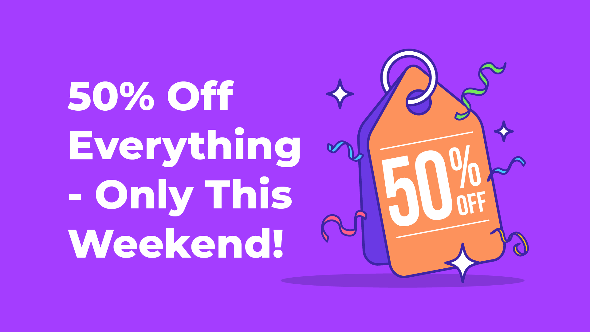 Memorial Day Begins Currently– Get 50 % Off Everything at WP Area