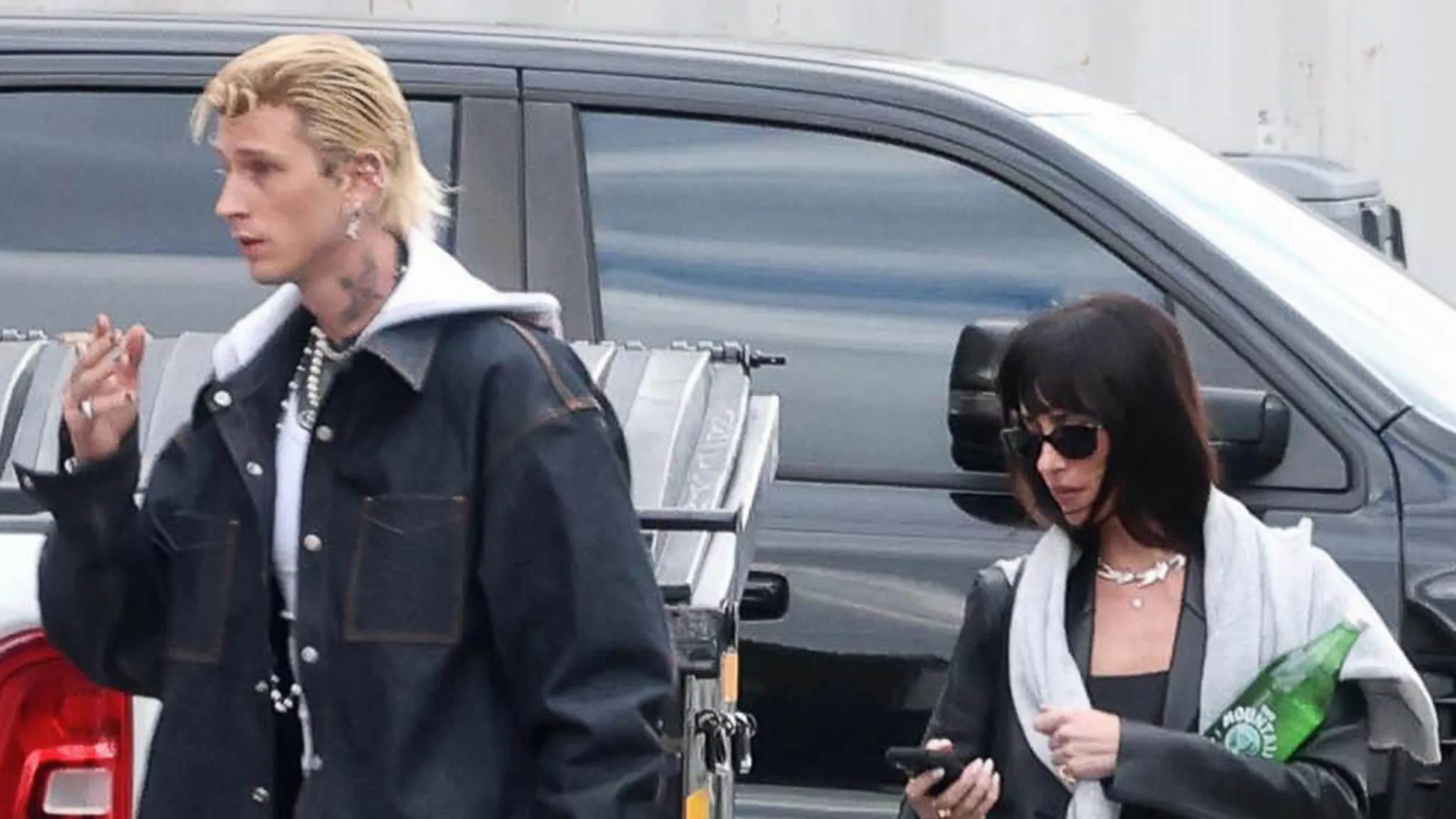 Dakota Johnson & MGK Spotted Spend All Day & Night Together