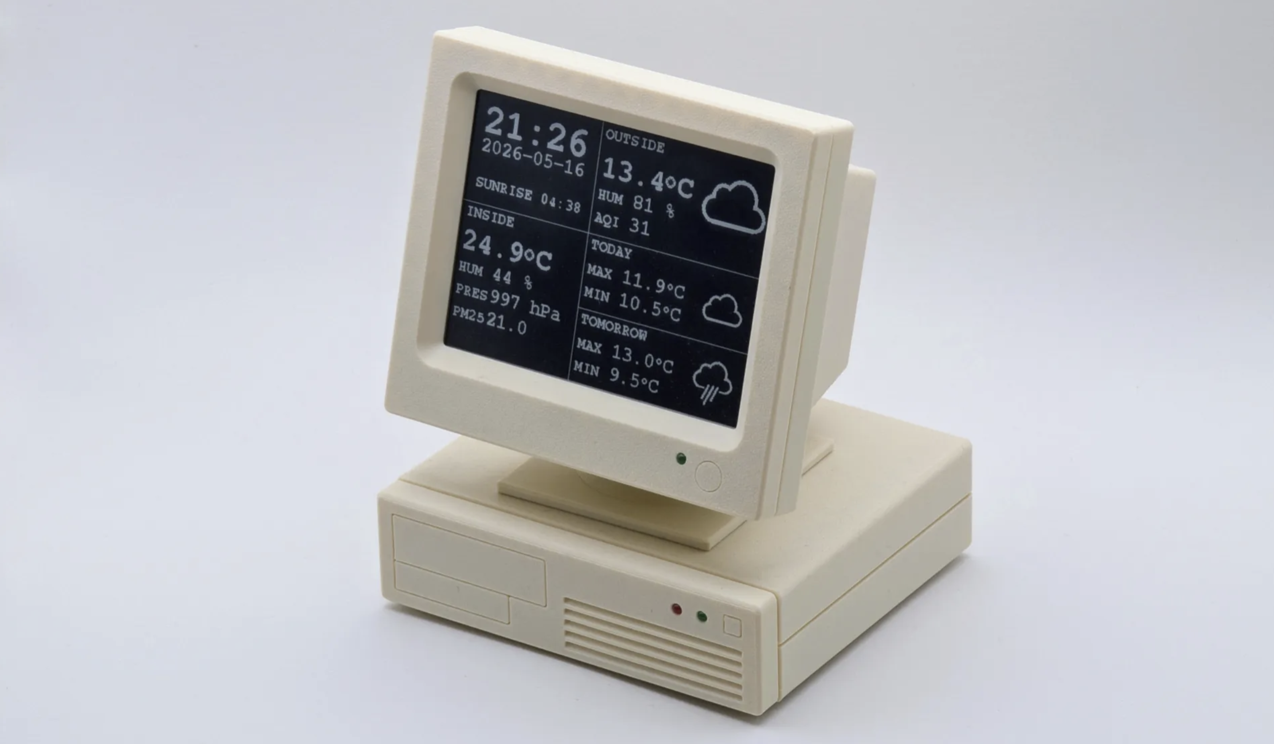 2026 Retrocomputing Challenge: Oldputer Gives Old Eyes Relief With E-ink Display