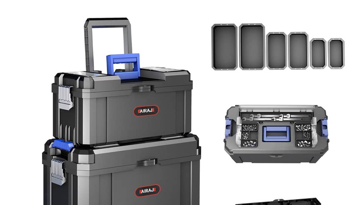 Walmart Sells an $80 Modular Rolling Toolbox System With Deep Compartments for Bulky Power Tools